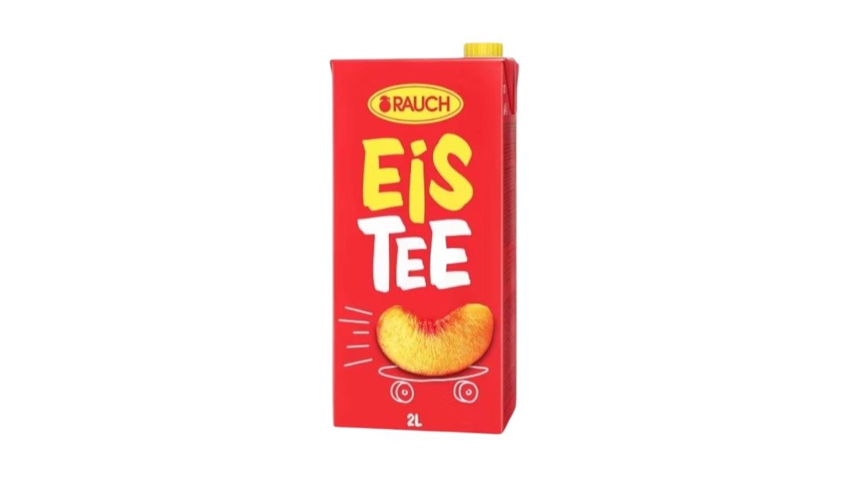Rauch Eistee Pfirsich Tetra Pak 2l