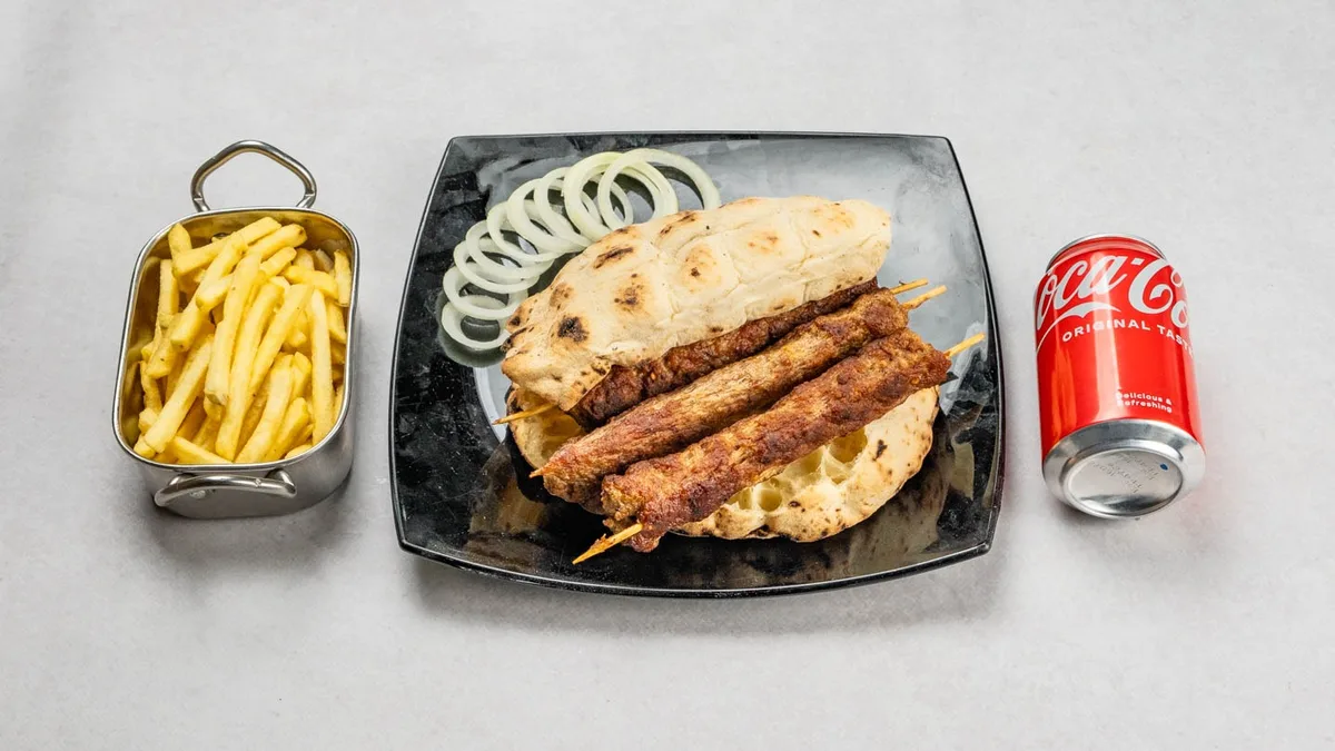 Šiš ćevapi Menu