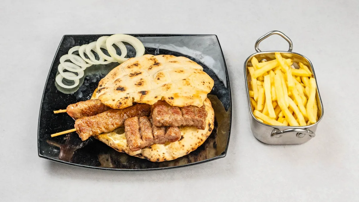 Kombinacija + pommes frites