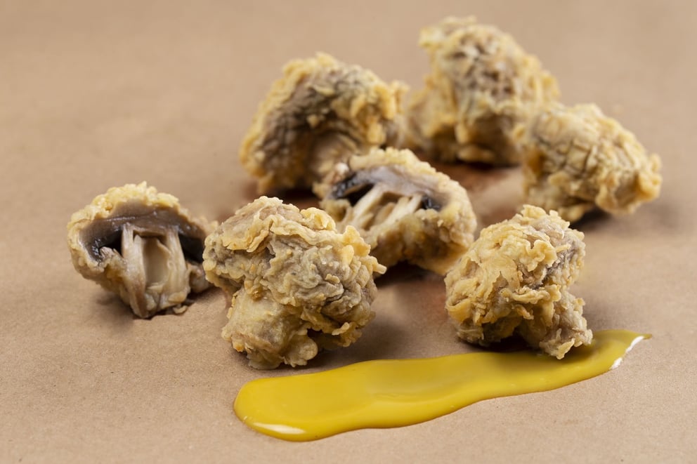 Hongos Empanizados