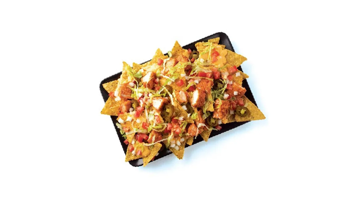 Buffalo Chicken Nachos Spicy 🌶️