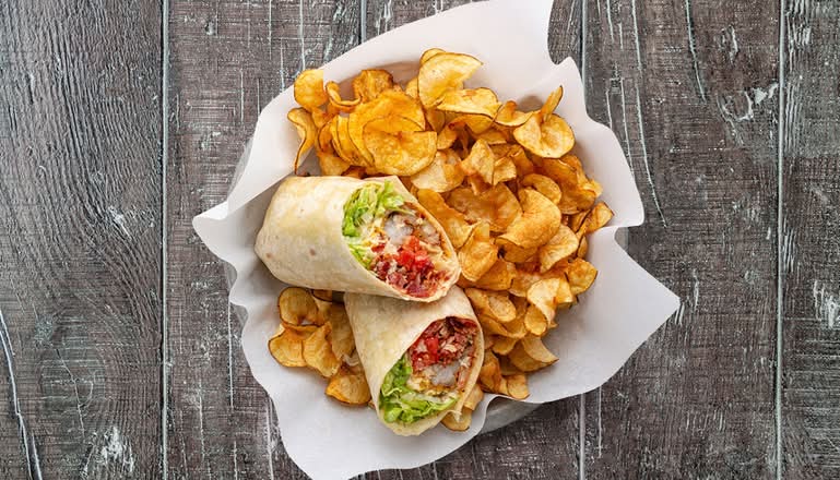 Shrimp BLT Wrap