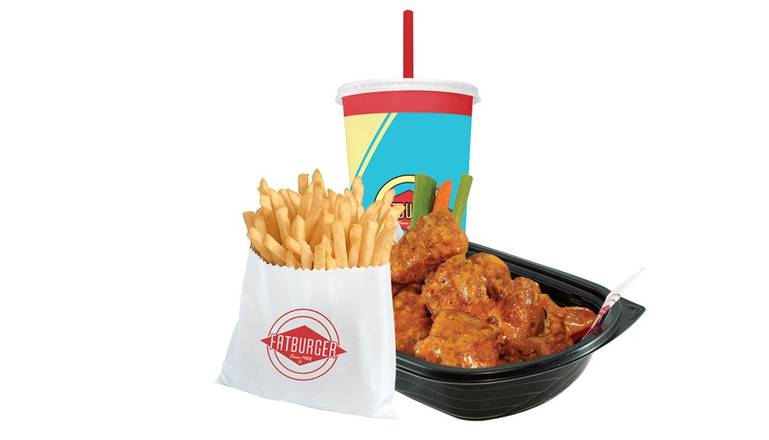 Small Boneless Wing Meal (6 Pcs)