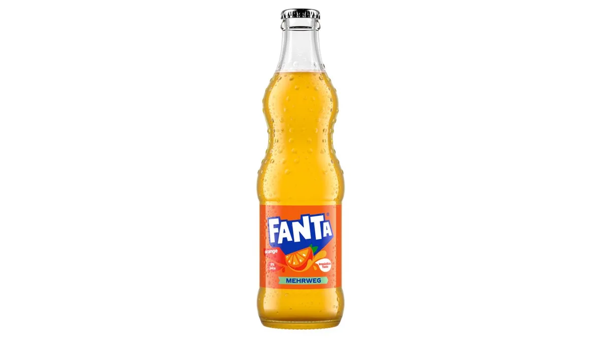 Fanta Orange Glasflasche 0,33l
