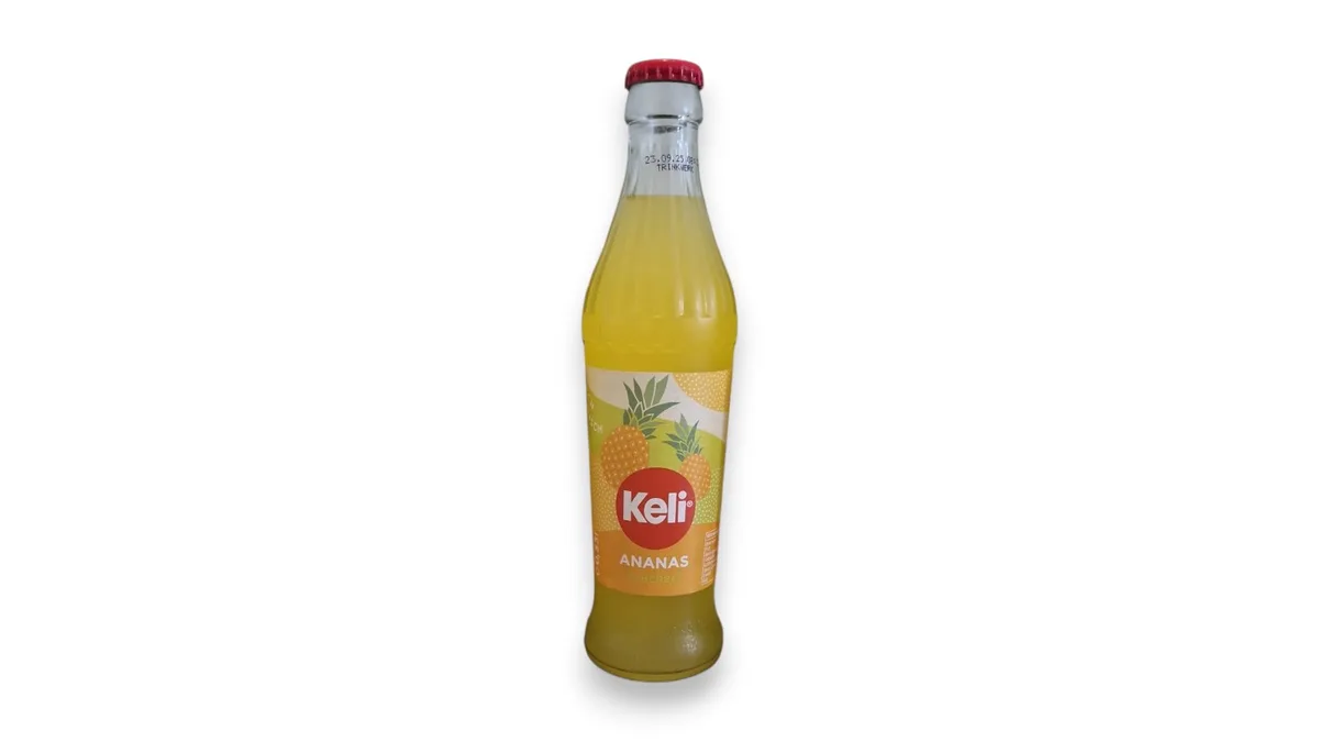 Keli Ananas Kracherl Glasflasche 0,33l