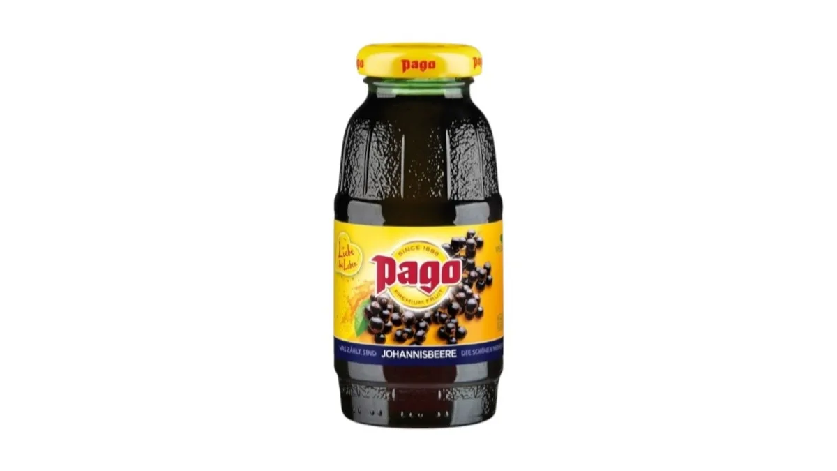 Pago Johannisbeere Glasflasche 0,2l