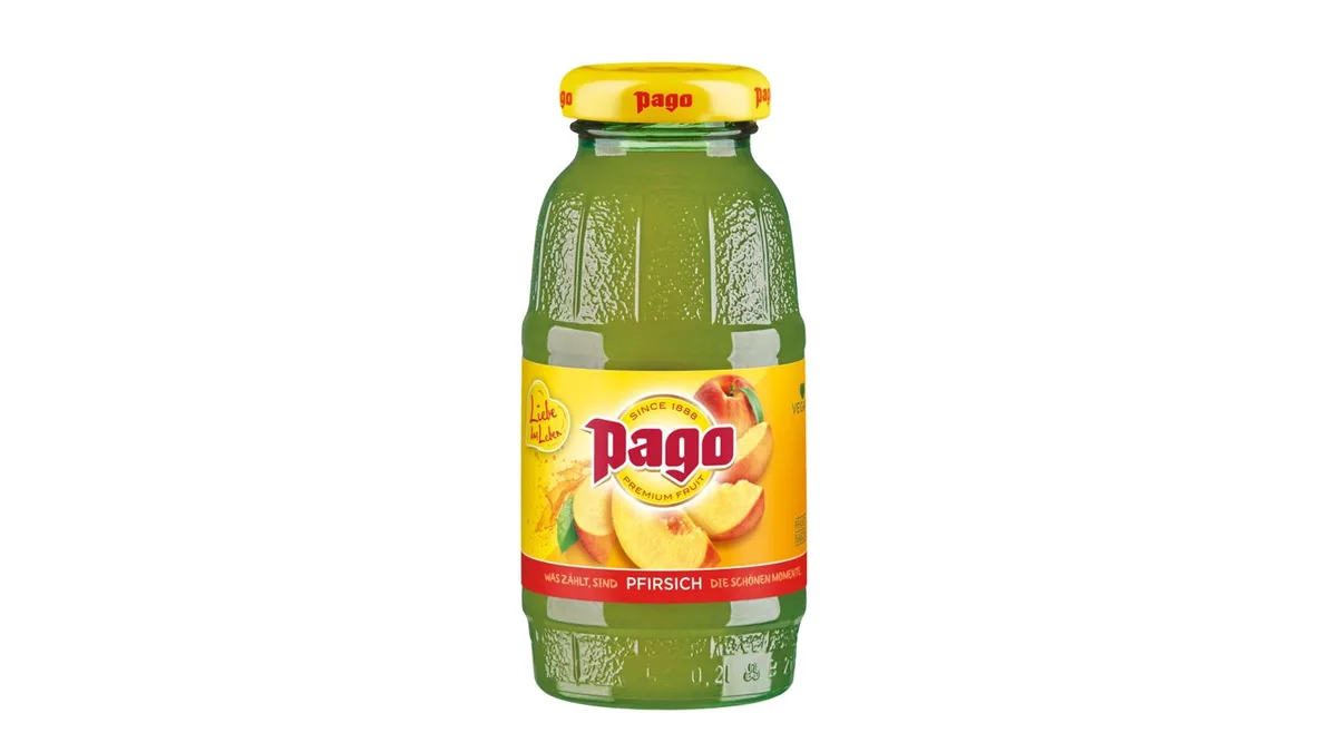 Pago Mango Glasflasche 0,2l