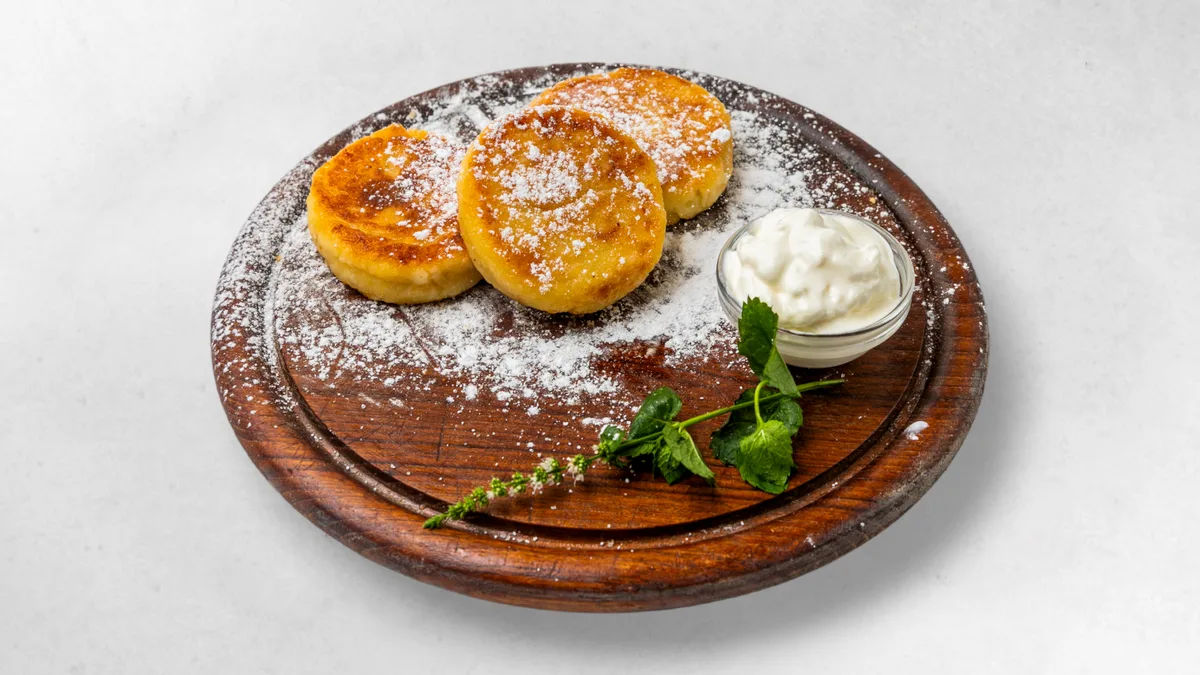Sirniki – Käsekuchen