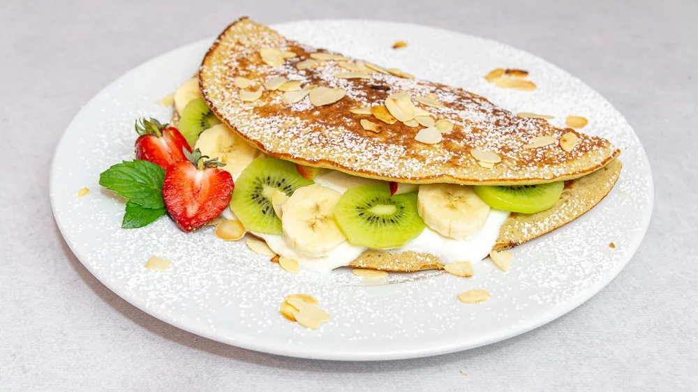 Omlet owsiany na słodko