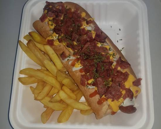 Combo Hot Dog Jumbo con Tocineta