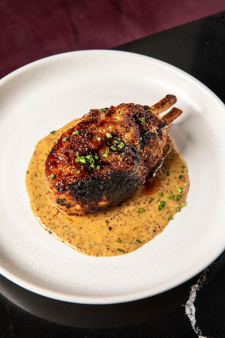 BBQ Candied Pork Chop