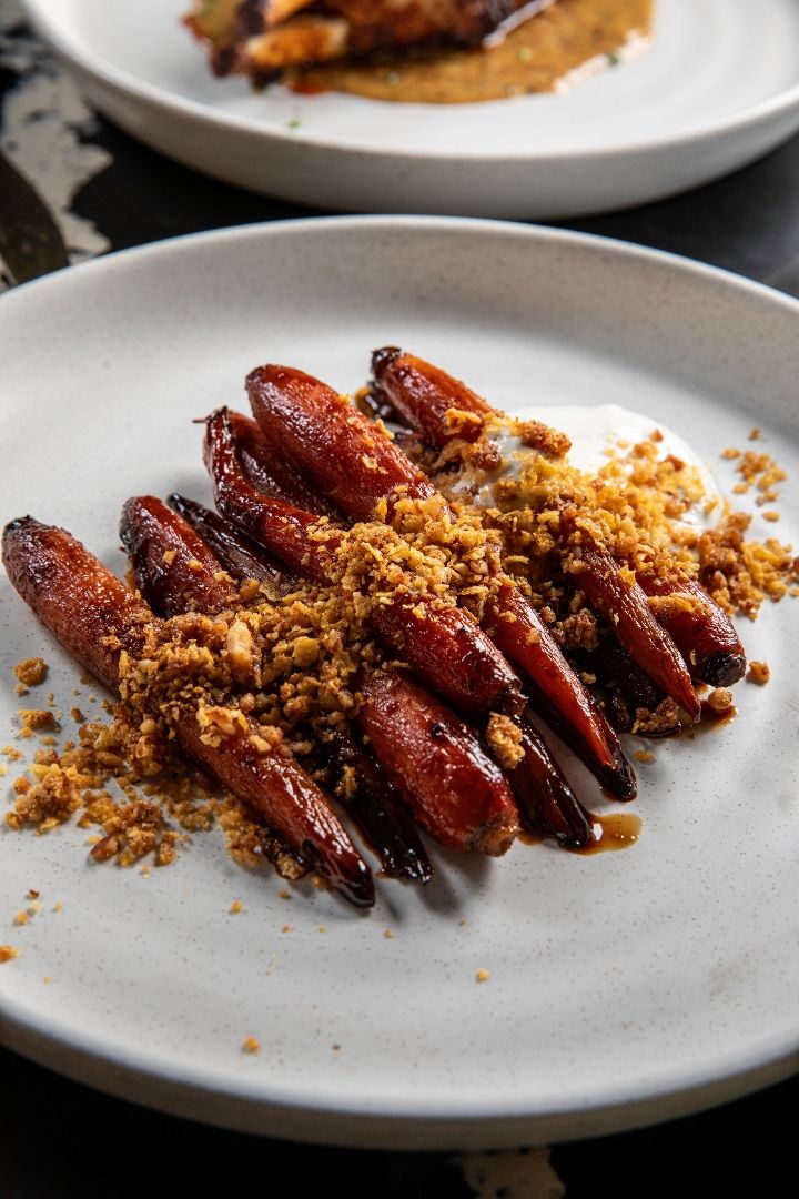 Gringer Glazed Carrots