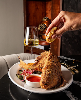 Whole Fried Snapper