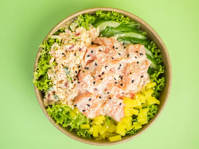 POKE BOWL ŁOSOŚ