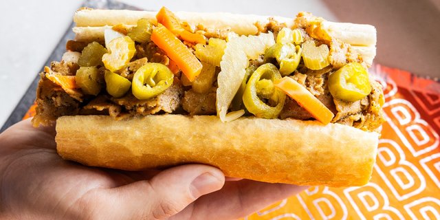 Vegan Italian Beefless Sandwich Boxed Lunch