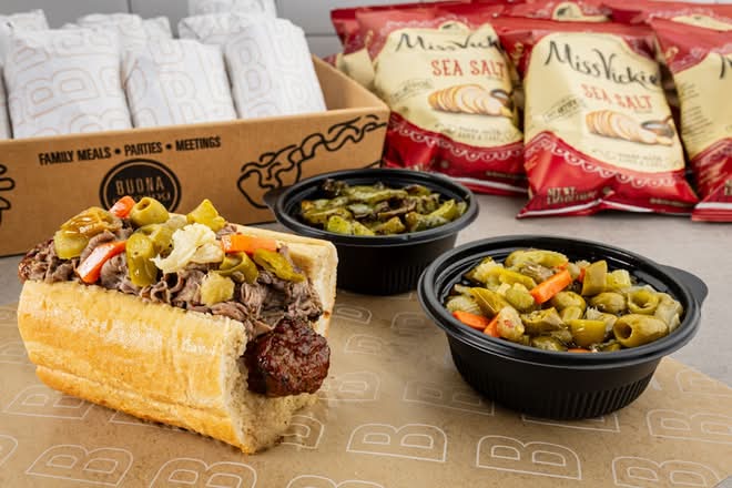 Buona Beef and Sausage Sandwich Pack