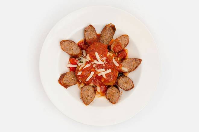 Meatball and Sausage Bowl