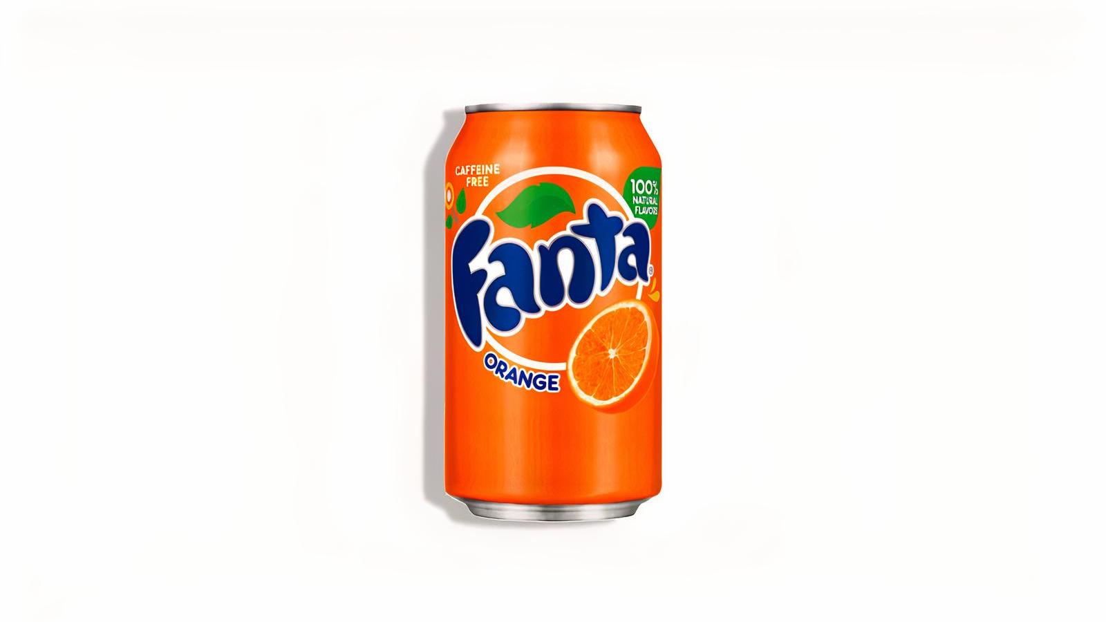 Orange Fanta Can