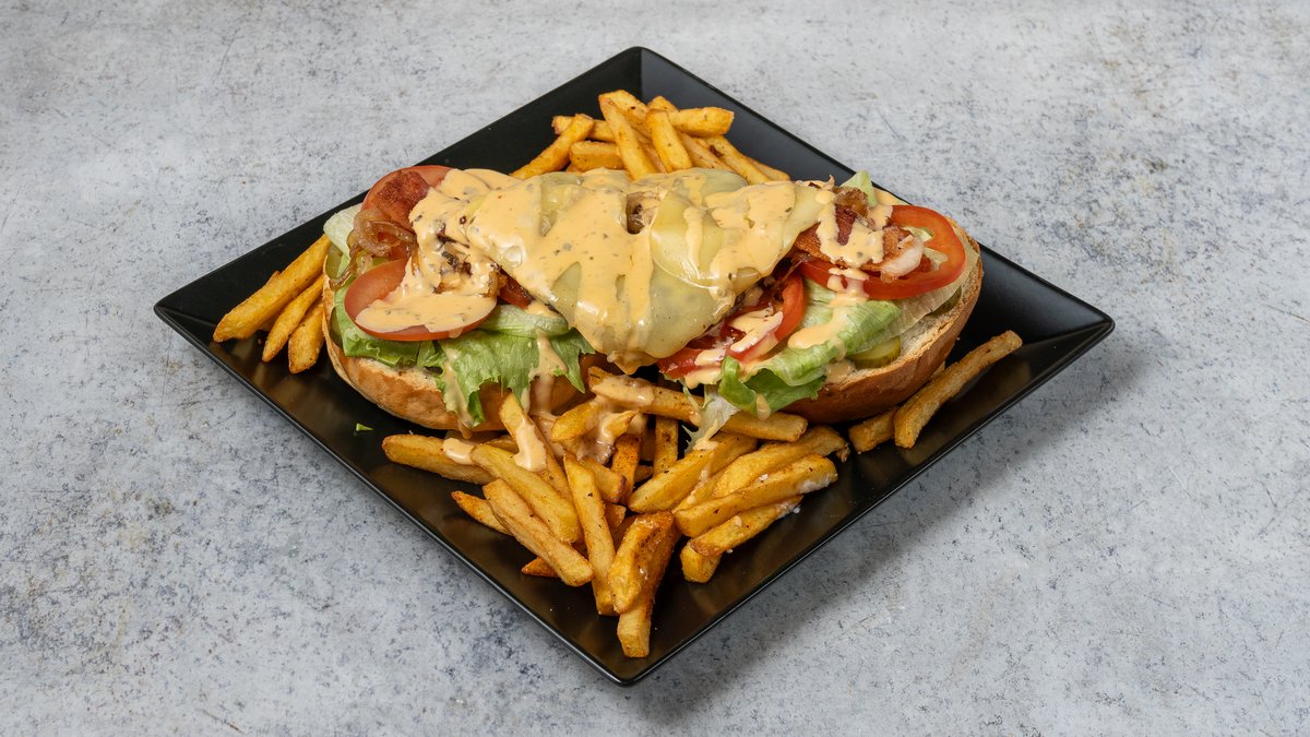 Burger tál (nyitott burger)
