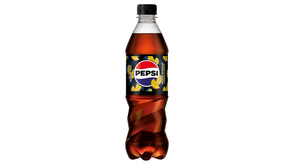 Pepsi Zero colaízű energiamentes szénsavas üdítőital édesítőszerekkel citrom ízesítéssel 0,5 l