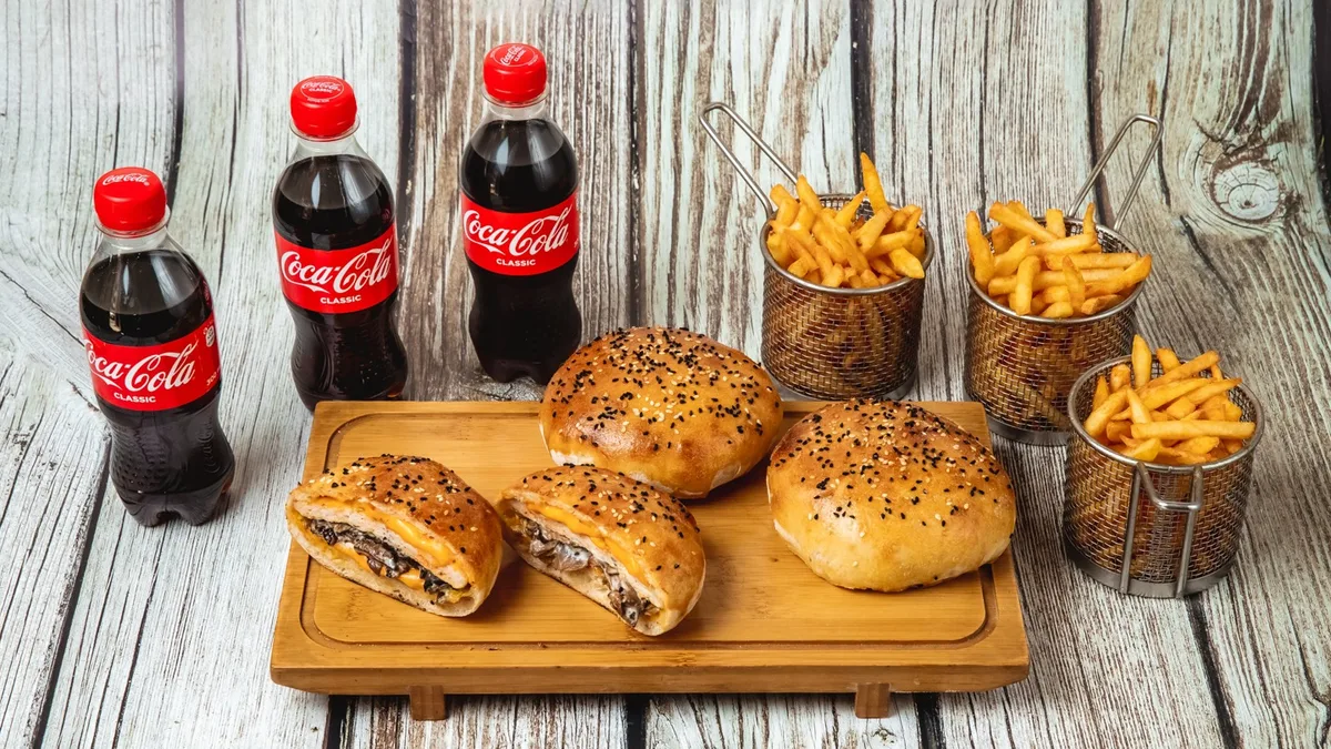 3 x Betro Toyuq Burger + 3 x Kartof Fri 😋