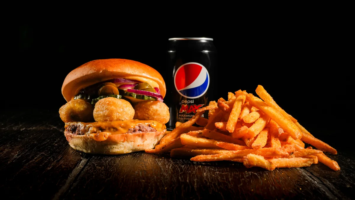 Spicy Cheeseburger Menu
