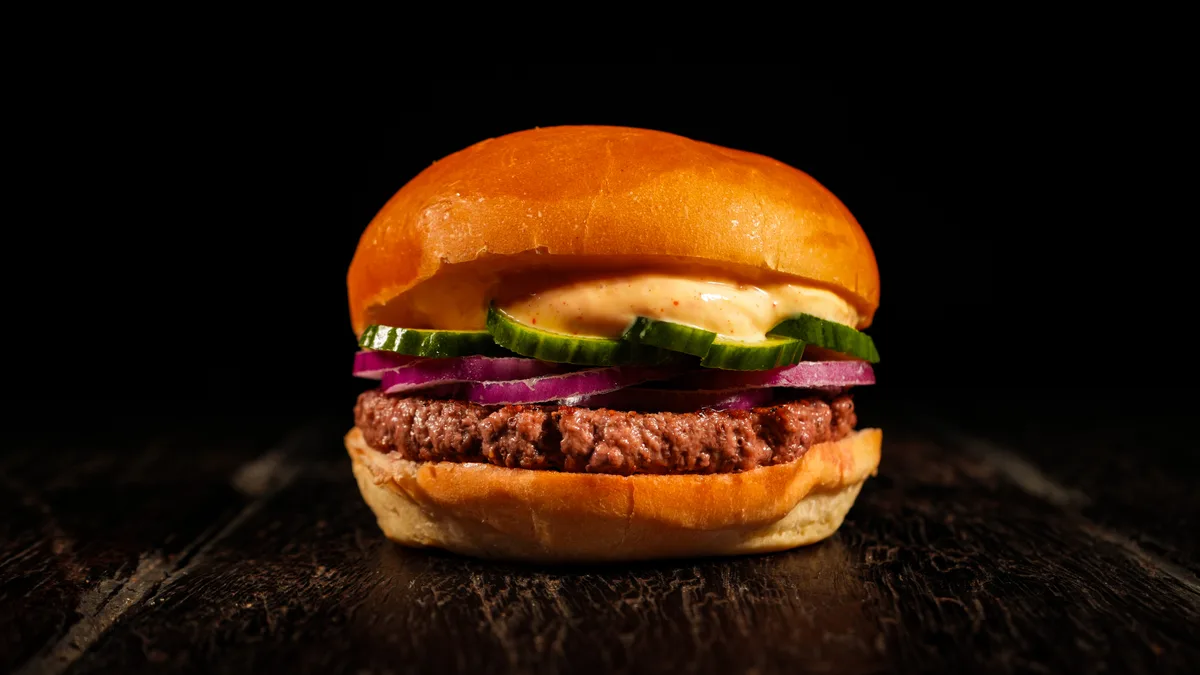 Spicy Hamburger Burger