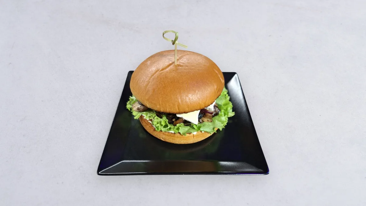 Burger camembert light