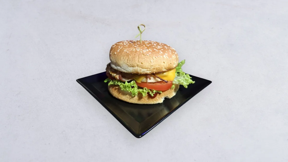 Burger chicken