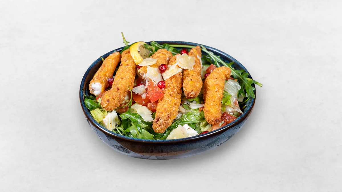 Crispy-Chicken-Salat