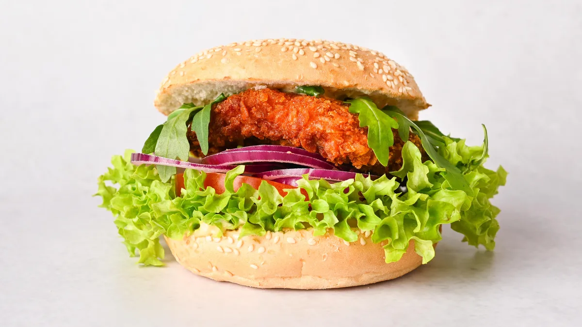 09. Crispy Chicken Burger