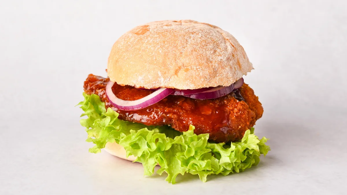11. BBQ Chicken Burger