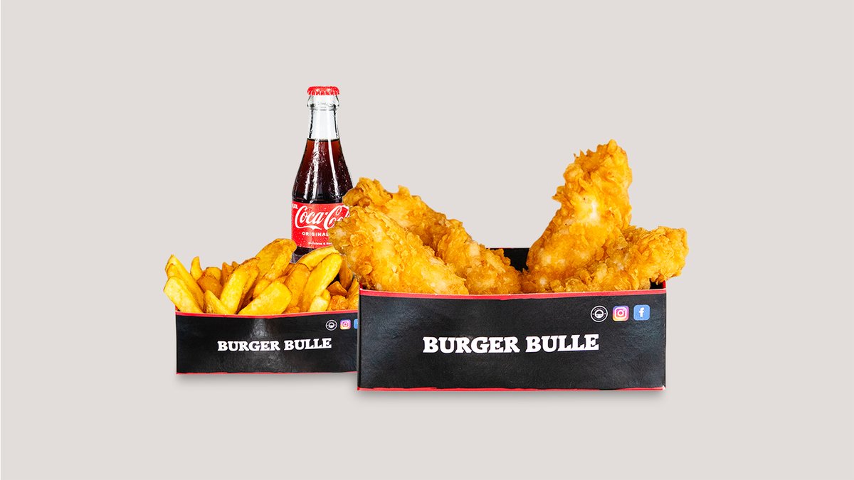 4 Chicken Filet Bites Menü