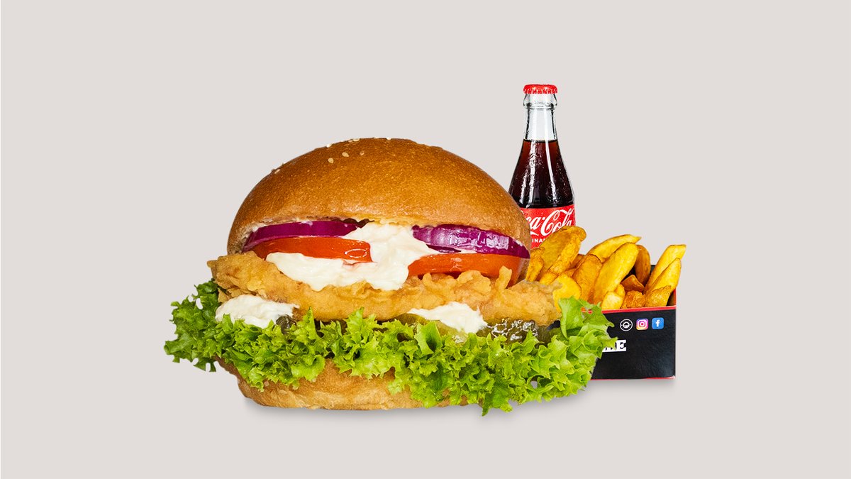 Chicken Burger Menu