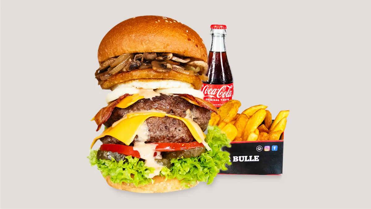 Giant Bull Burger Menu