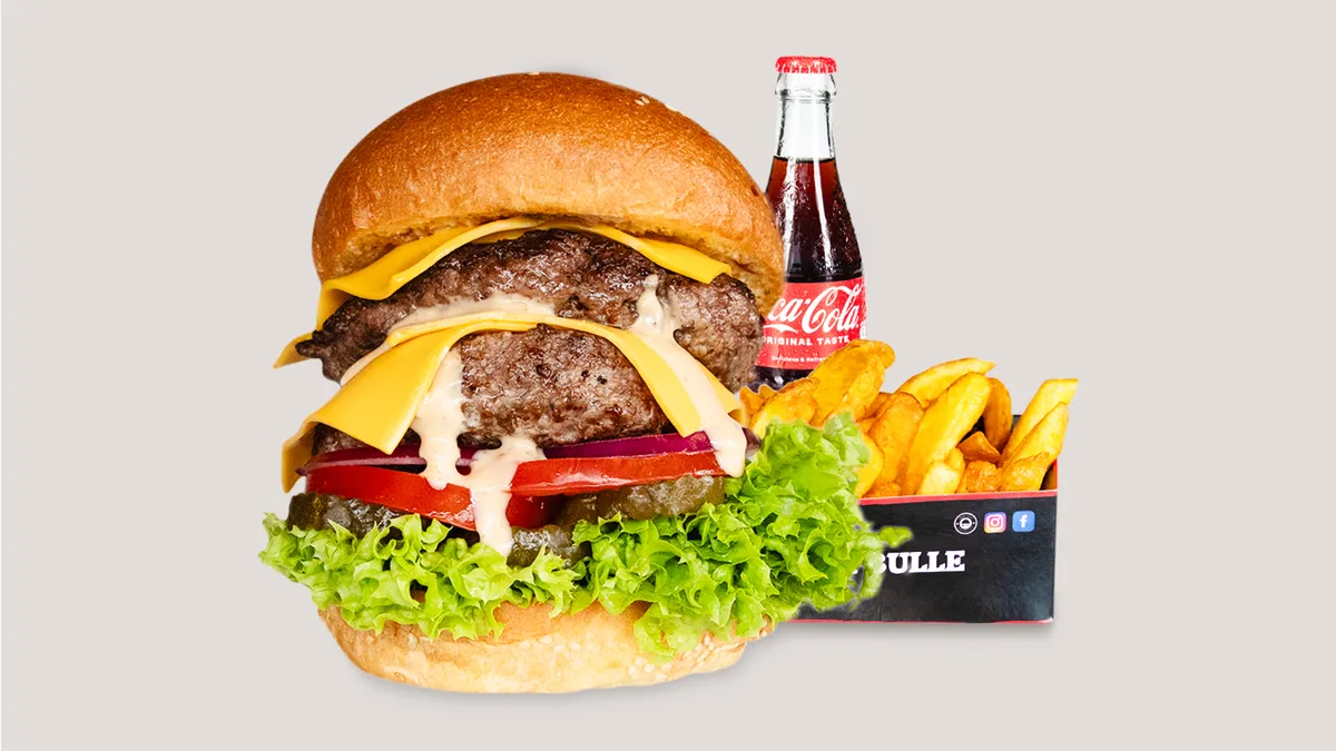 Mr. Big Bull Burger Menu