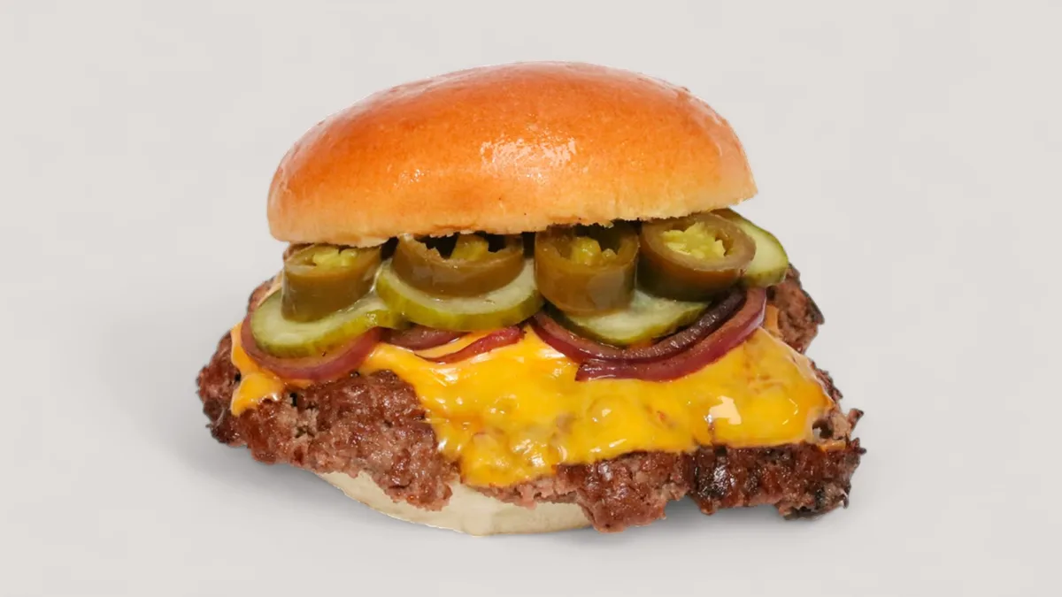 Smash Fire Burger Menü