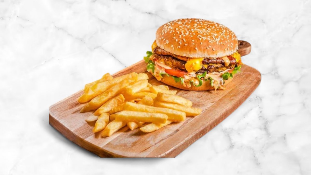 Double bacon burger