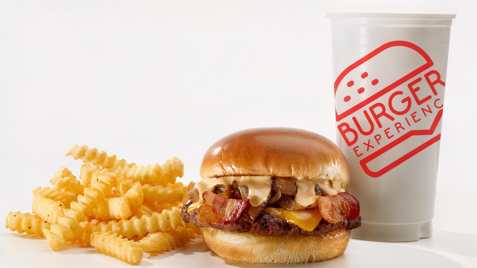 Bacon Cheese Burger Combo