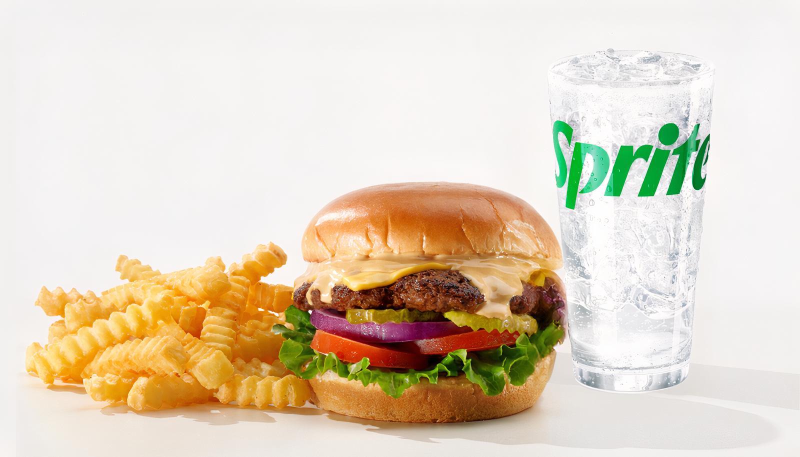 Classic Cheese Burger Combo