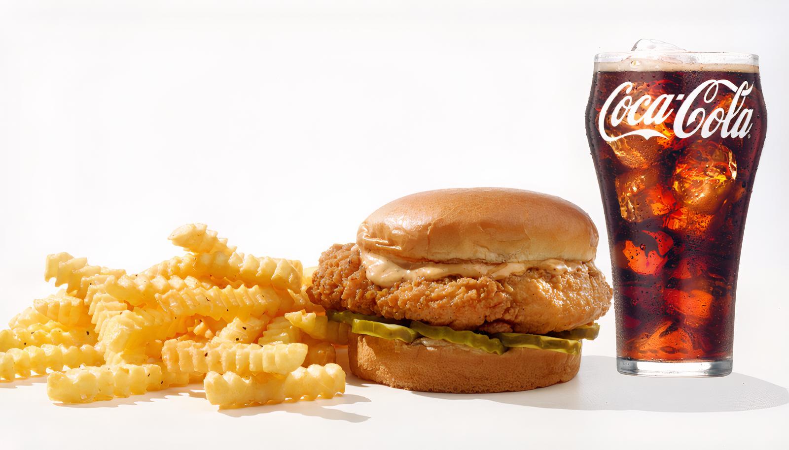 Crispy Chicken Sandwich Combo