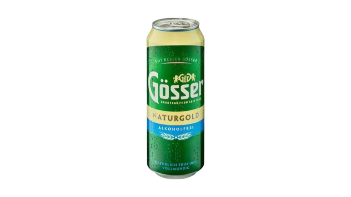 Gösser NaturGold Alkoholfrei Dose 0,5l