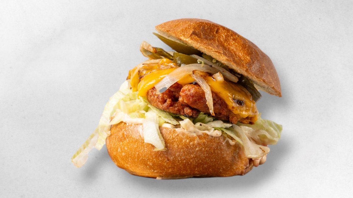 Hot Veggie Burger