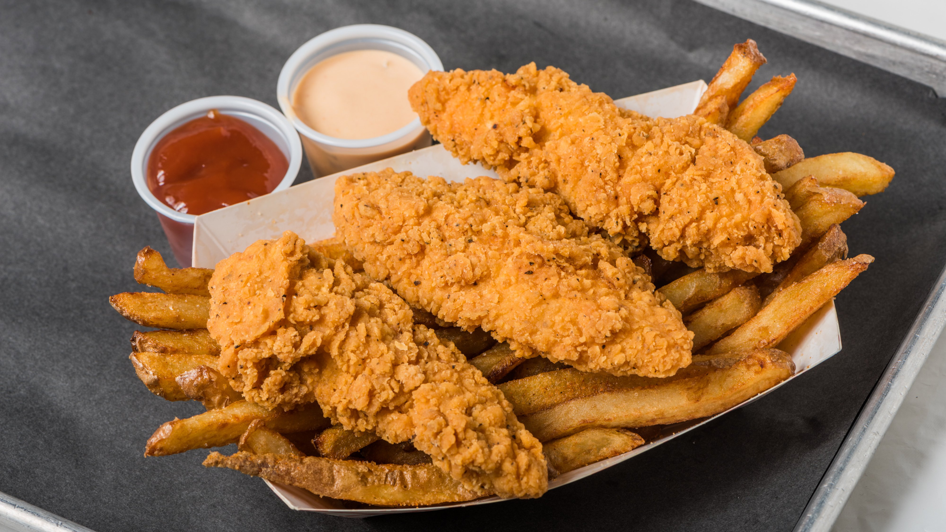 Chicken Tenders and Fries