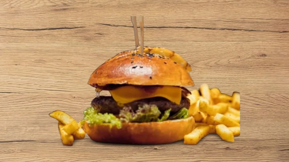 Cheesy burger
