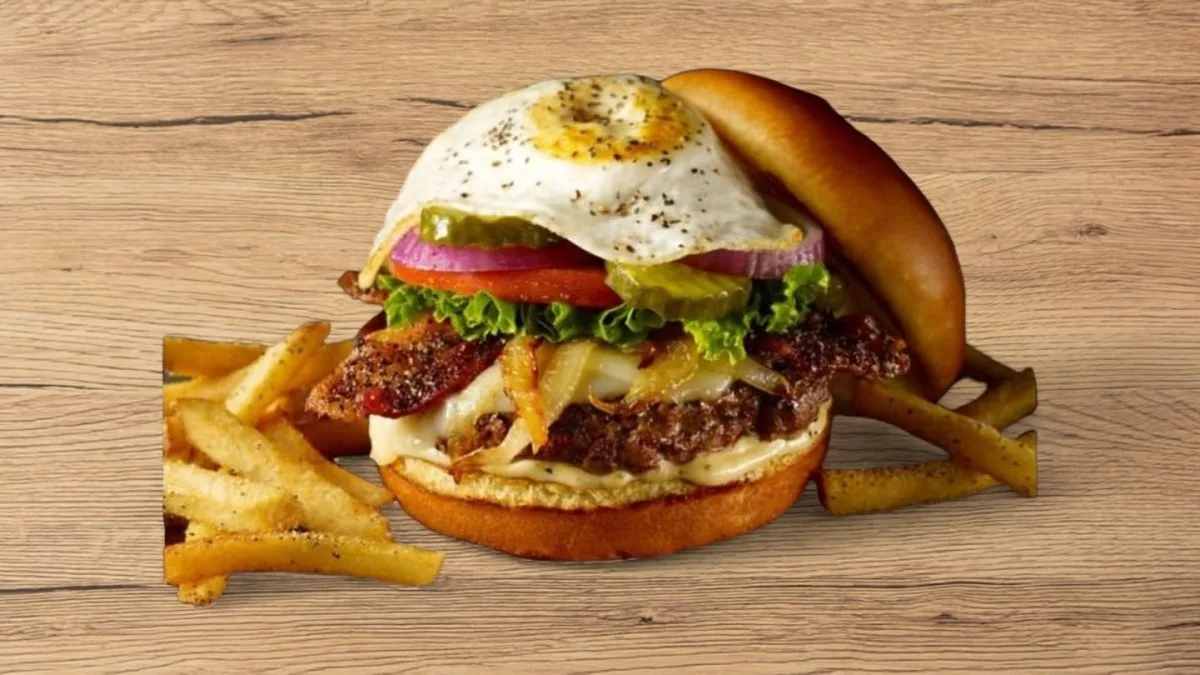 Full loaded burger