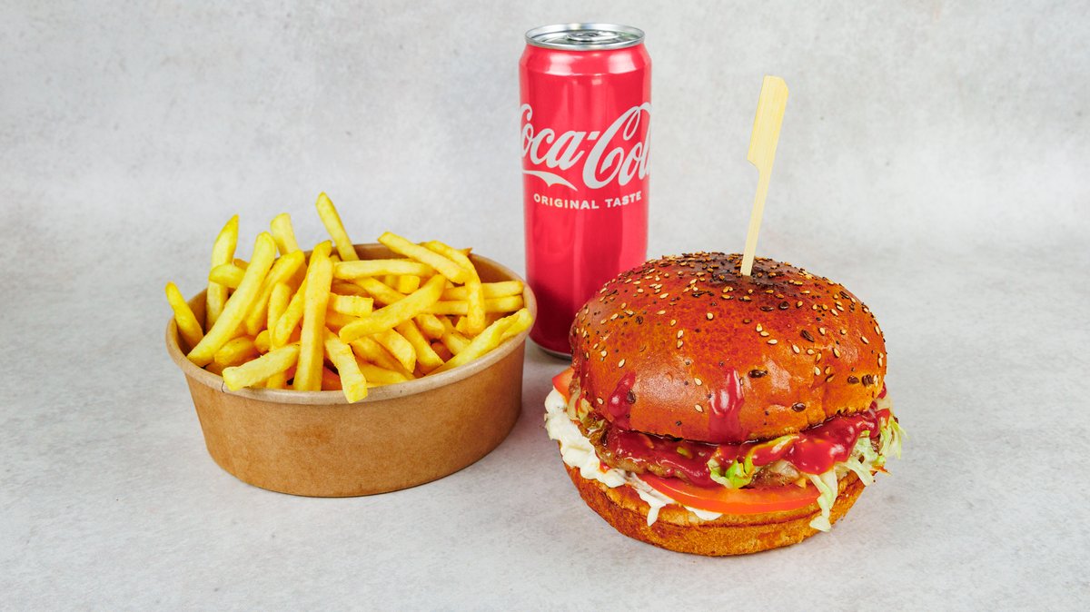 Classic burger menu