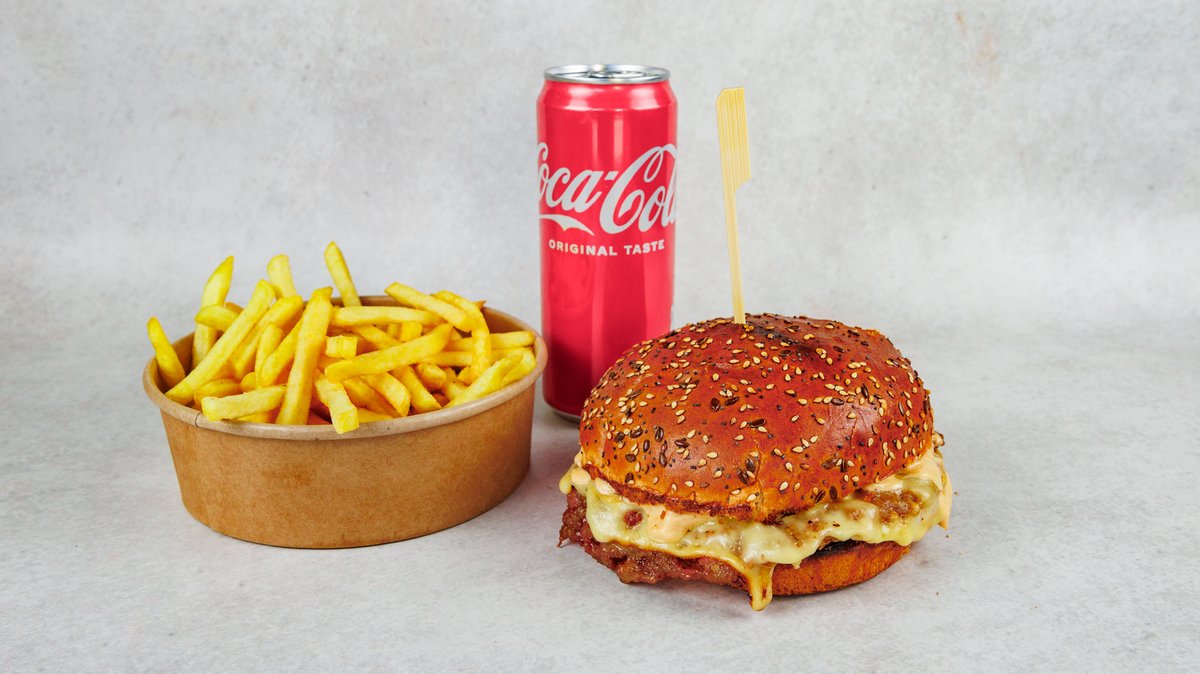 Smash burger menu