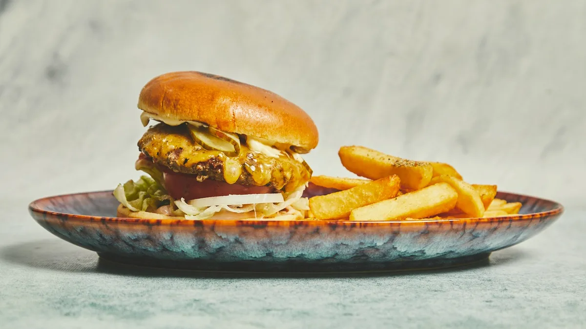 Cheeseburger menu