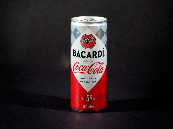 Bacardi Superior and Cola 5 % 0,25 l